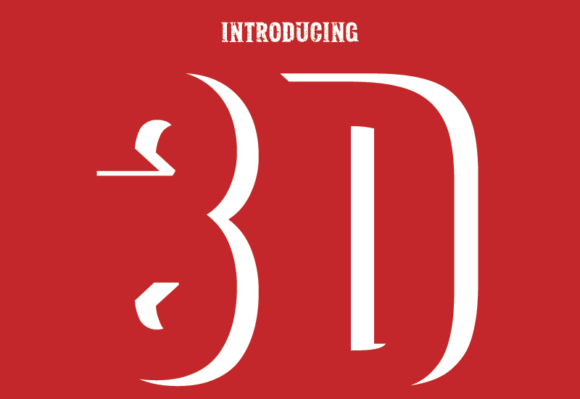3D Font: A Creative Choice for Designers