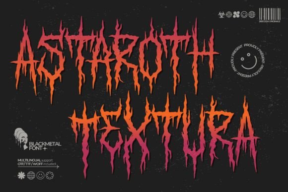 Astaroth Textura: Bold Blackletter for Web Design
