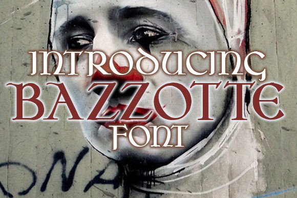 Bazzotte: Gothic Font for Impactful Design