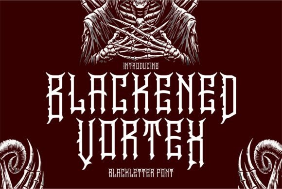 Blackened Vortex Font Review