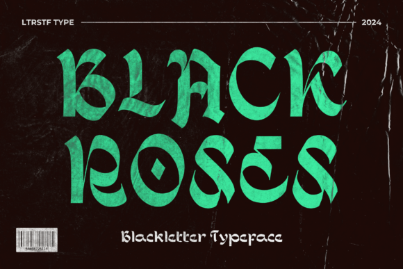 Blackroses Font: Bold Elegance for Editorial Design
