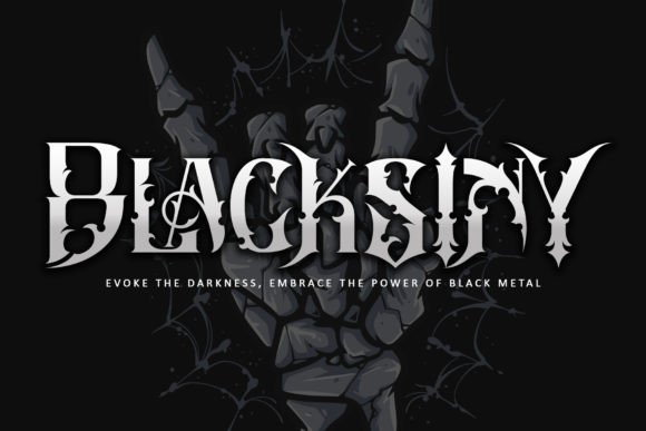 Blacksiny Font: Bold and Unapologetic