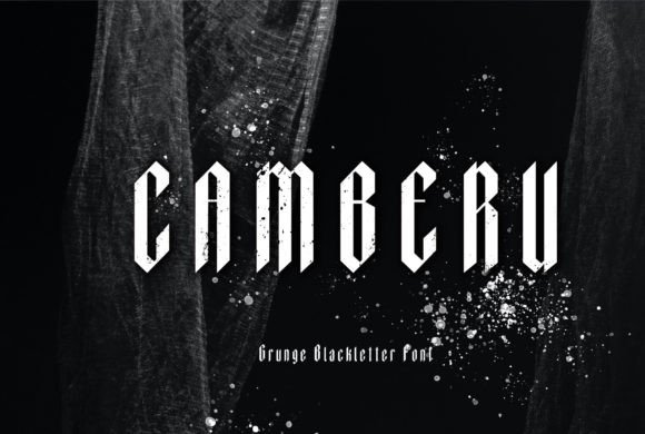 Camberu: A Grunge Font for Bold Branding