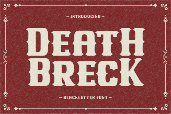 Death Breck Font Review