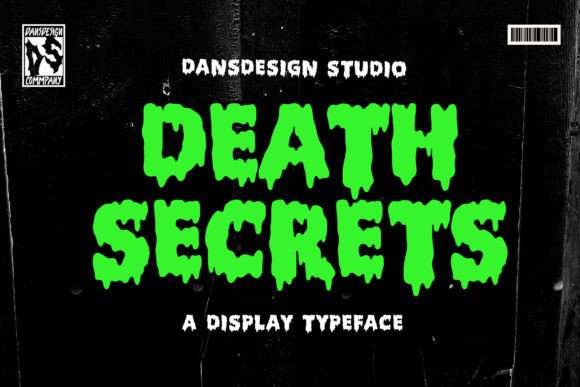 Death Secrets Font for Creative Projects