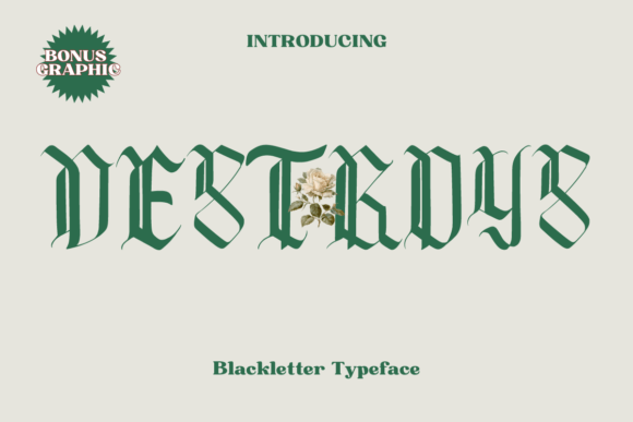 Destroys: A Bold Font for Business Branding