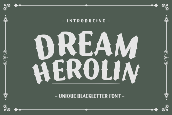 Dream Herolin: A Bold Font for Business
