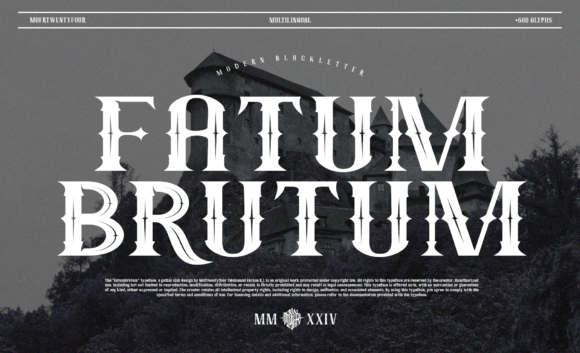 Fatum Brutum: A Bold Font for Business