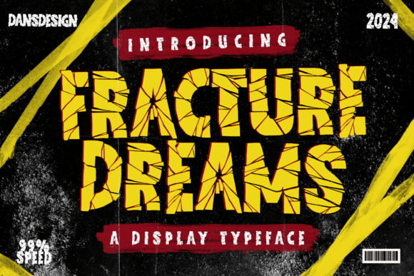 Fracture Dreams Font for Bold Branding