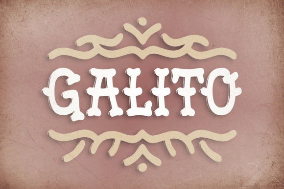 Galito: A Playful Blackletter Font