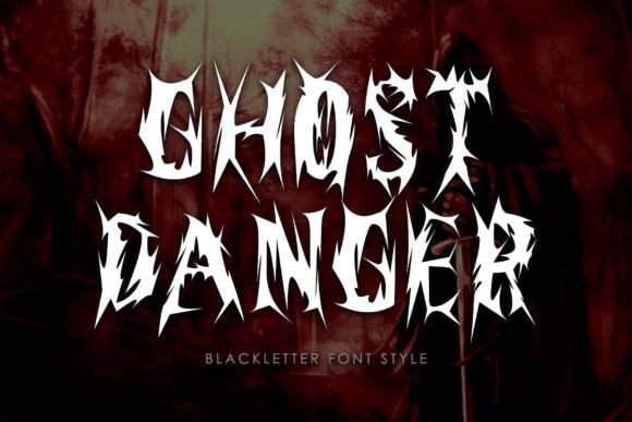 Ghost Danger: A Spooky Font for Bold Marketing