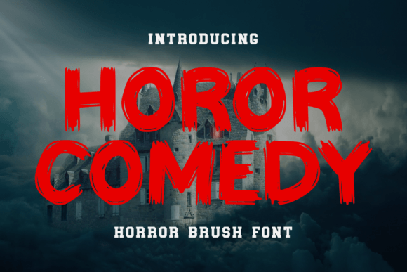 Horror Comedy Font for Bold Design