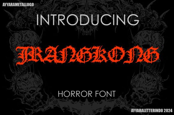 Jrangkong Font for Creative Projects