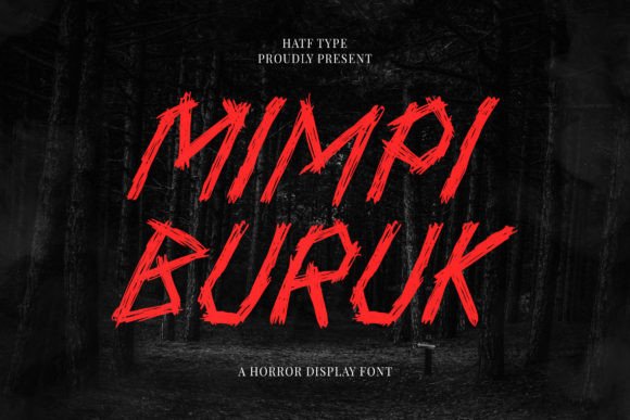 Mimpi Buruk Font Review