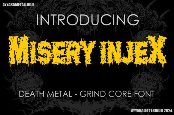 Misery Injex Font for Web Design