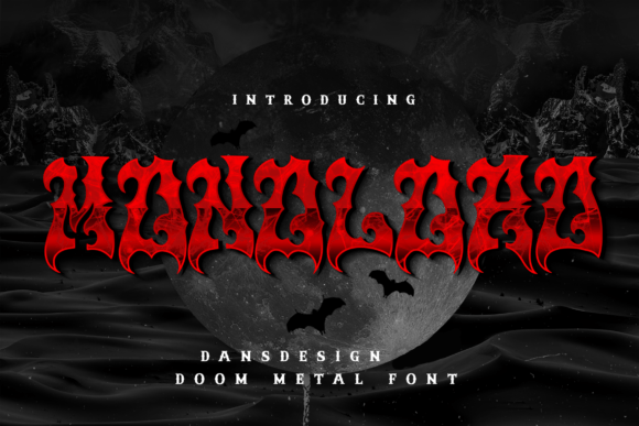 Monolord: A Bold Blackletter Font