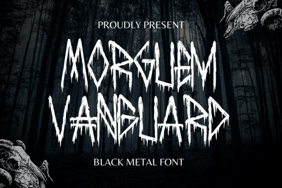 Morguem Vanguard Font for Editorial Design