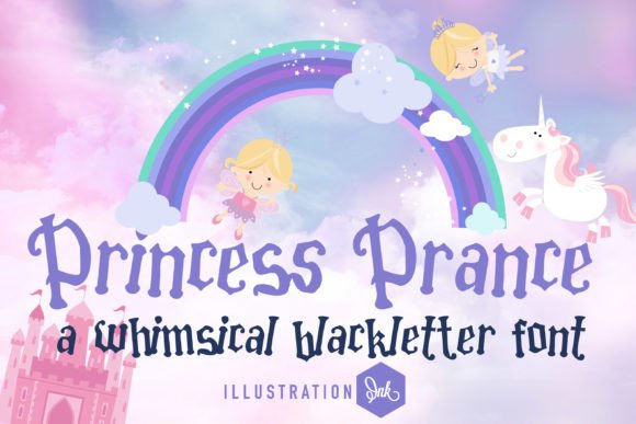 Princess Prance: A Whimsical Blackletter Font