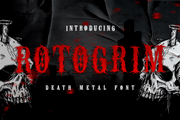 Rotogrim: A Bold Font for Business