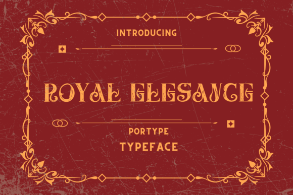 Royal Elegance: A Font of Regal Design