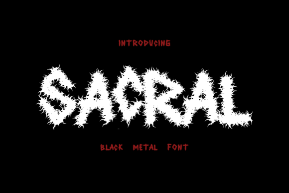 Sacral: A Bold Font for Impactful Campaigns