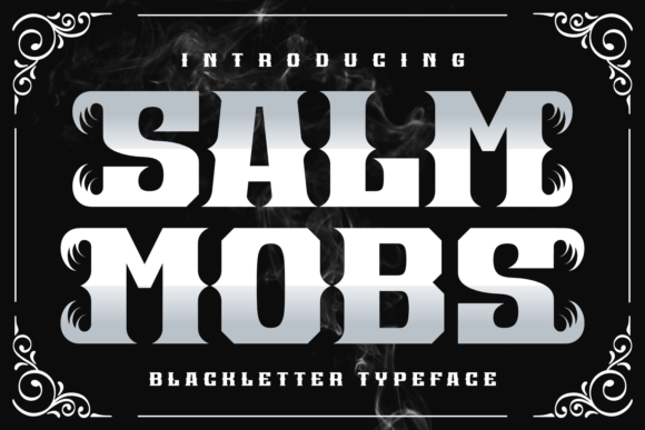 Salm Mobs: A Playful Font for Polished Branding