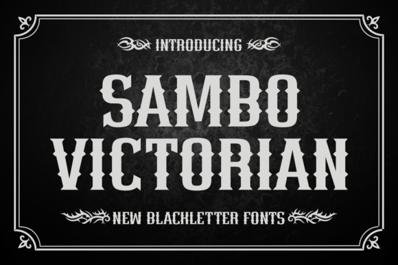 Sambo Victorian: A Premium Font for Elegance