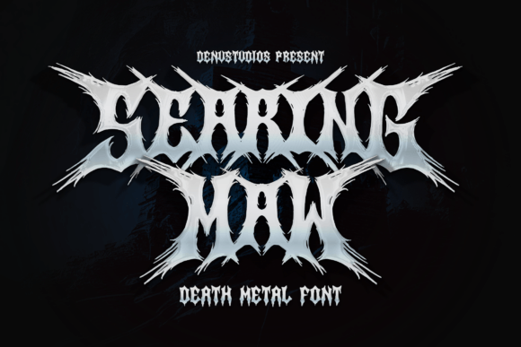 Searing Maw Font for Bold Branding