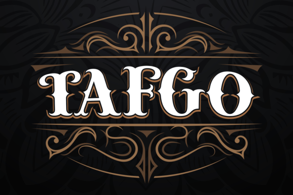 Tafgo: A Bold Font for Business Branding