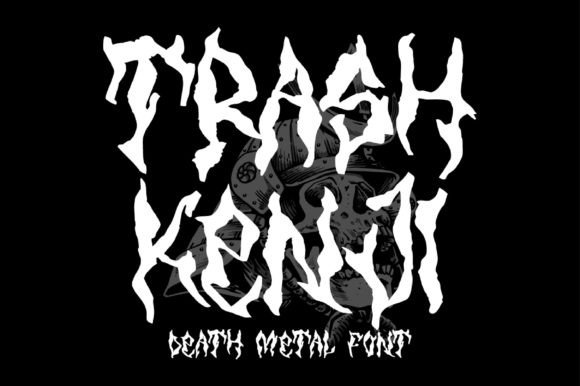Trash Kenji Font: Bold and Unapologetic