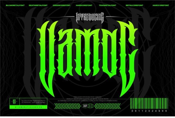 Vamoc Font for Professional Branding