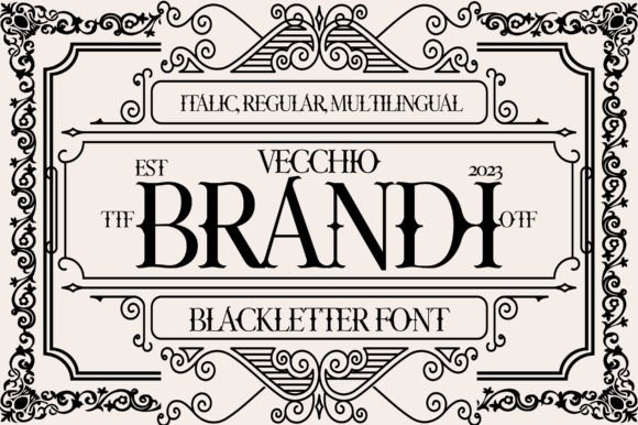 Vecchio Brandi: A Font for Timeless Elegance